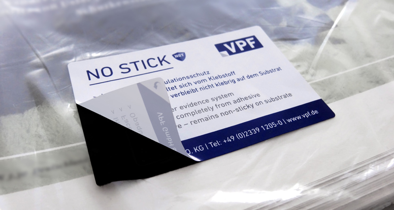 VPF No Stick and Inkjet Label