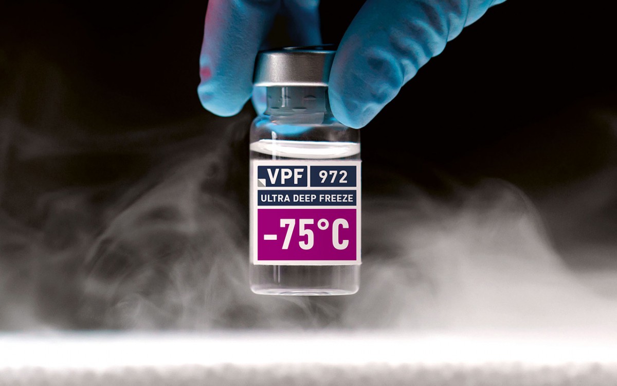 ULTRADEEPFREEZE ADHESIVE 972 FOR DEEPFROZEN VACCINES AND OTHER