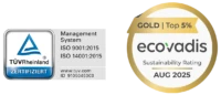 TÜV und ecovadis gold