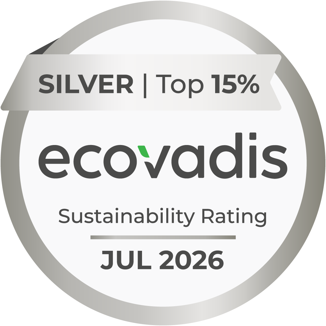 ecovadis medal silber 2026/2027
